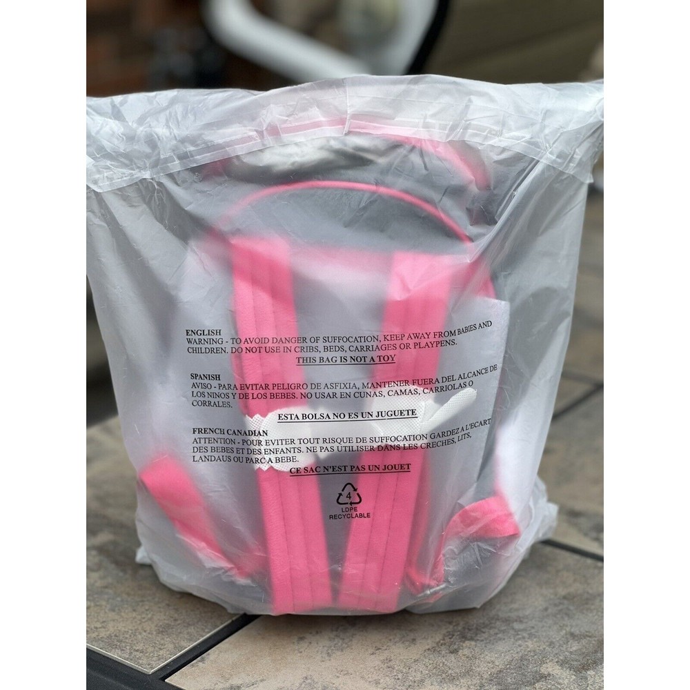 Sanrio Kuromi Heart Eyes Figural Mini Backpack Faux Fur 3D Ears Sealed In A Bag - Picture 7 of 11